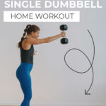 Full Body Kettlebell Workout pin for pinterest