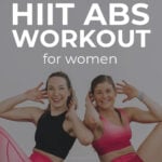 Pin for Pinterest of cardio abs workout