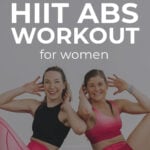 Pin for Pinterest of cardio abs workout