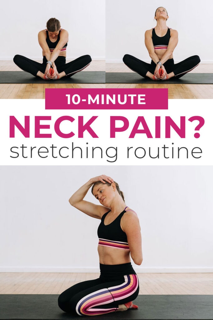 10 Minute Stretching Routine to release tight neck and shoulders 