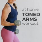 Pin for Pinterest - best upper body exercises for women