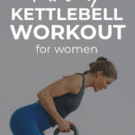 Full Body Kettlebell Workout pin for pinterest