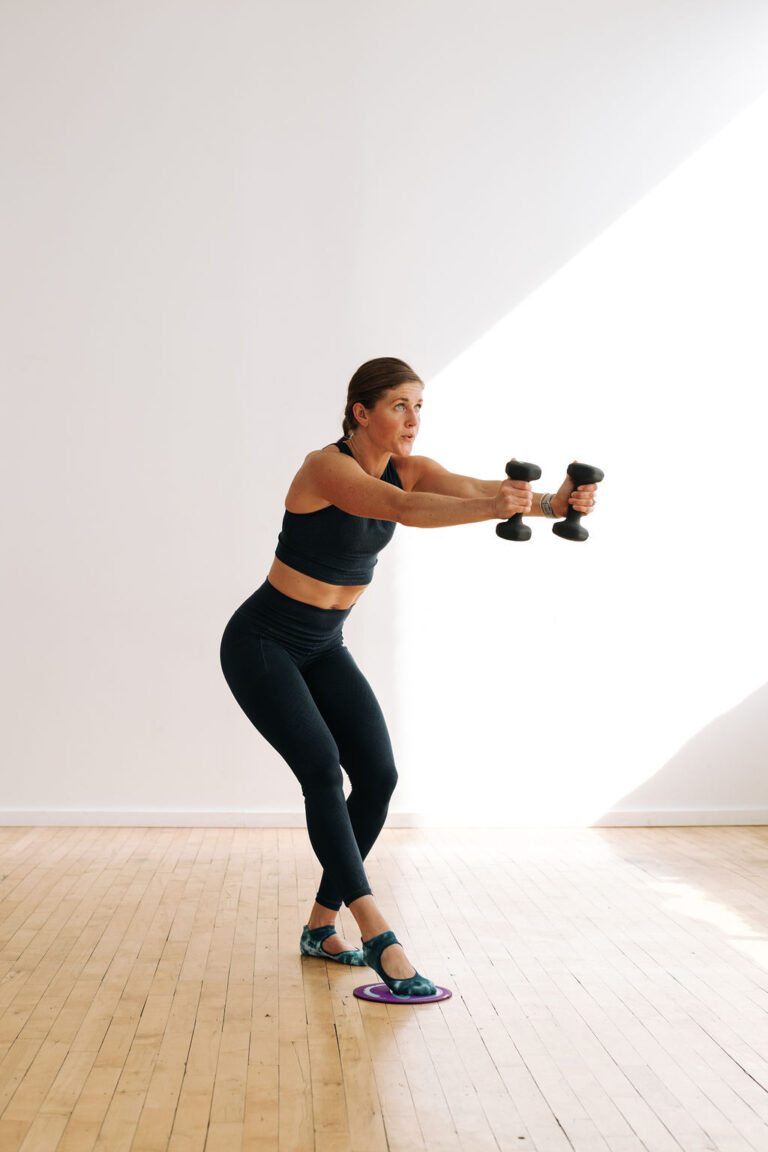 Glider Barre Workout with Exercise Sliders 2 Nourish, Move, Love