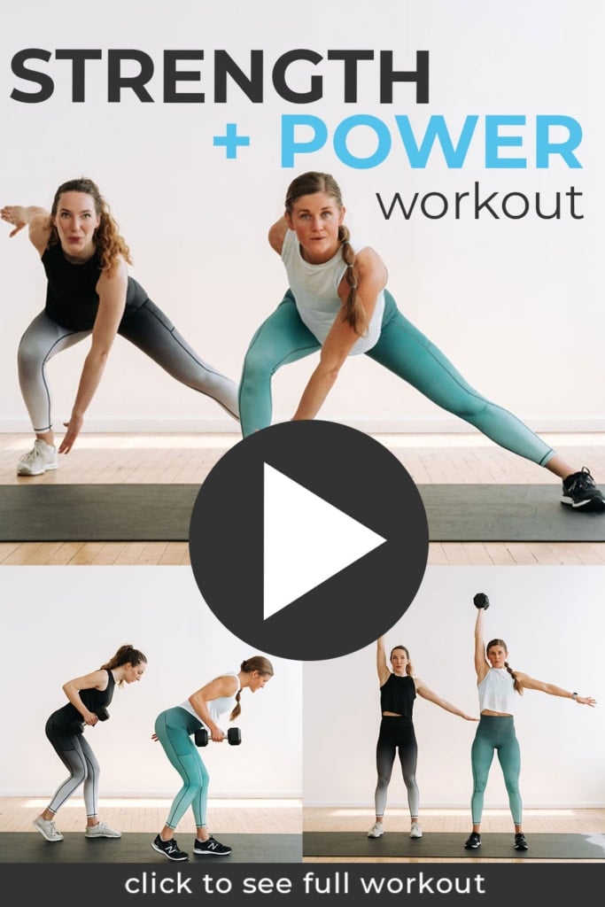Explosive Workouts At Home pin for pinterest