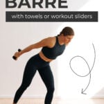 Cardio Barre with Workout Gliders
