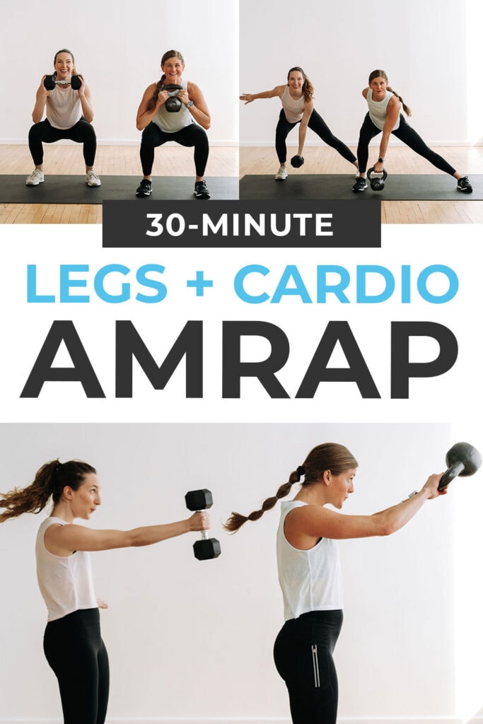 At Home Kettlebell Workout, kettlebell AMRAP