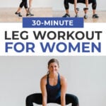 30 Minute Leg Workout for Women