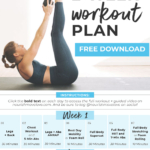 Home Workout Plan Calendar