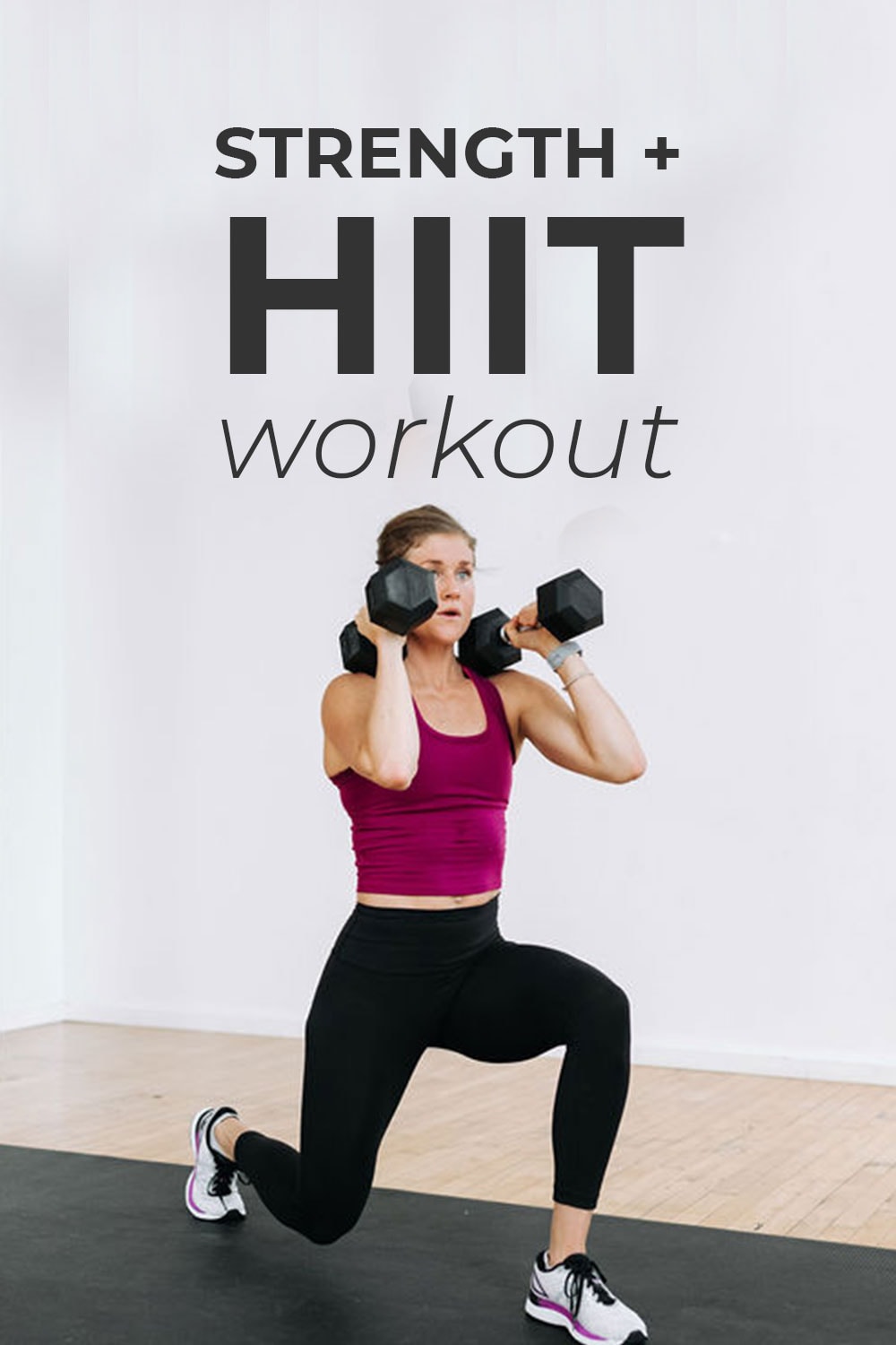 35 Minute Strength + HIIT Workout for Women | Nourish Move Love