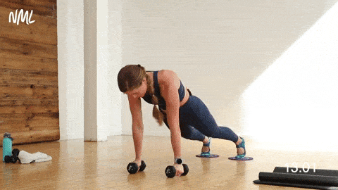 how to do burpees with exercise gliders