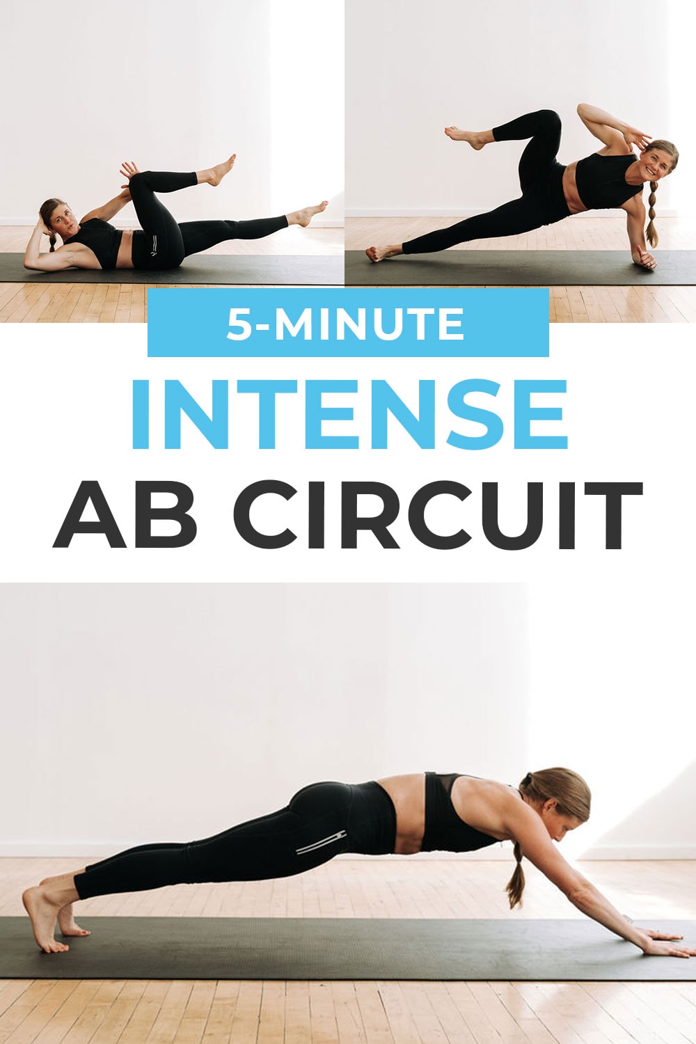 5 Minute Intense Ab Circuit Nourish Move Love