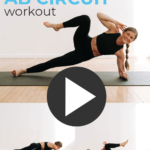 intense ab circuit workout Pin for Pinterest