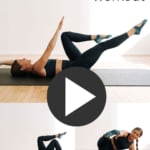 Beginner Ab Workout pin for pinterest