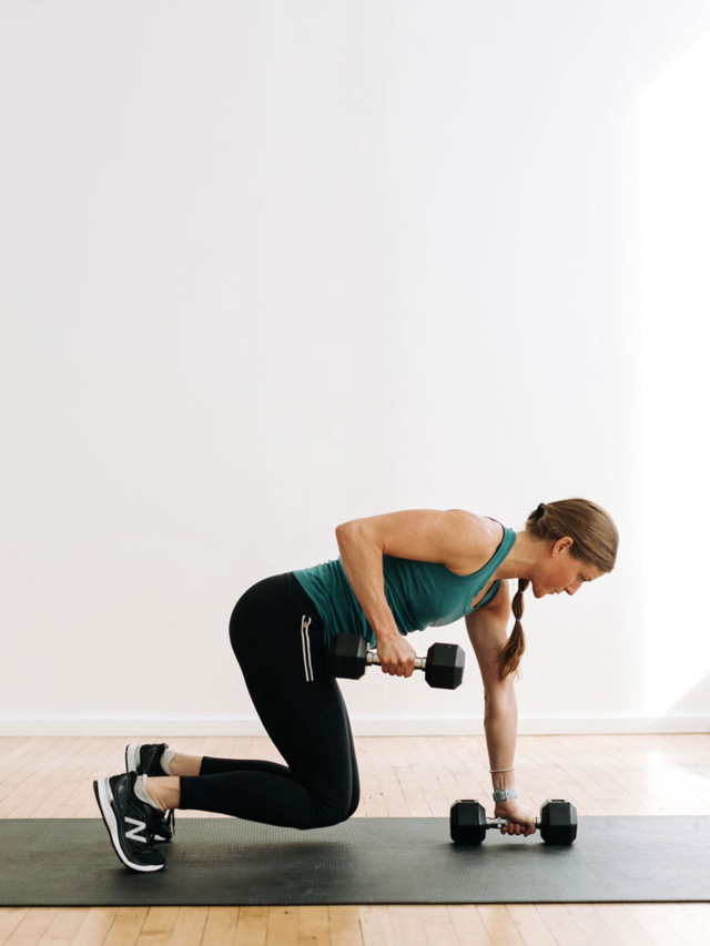 5 Dumbbell HIIT Exercises At Home