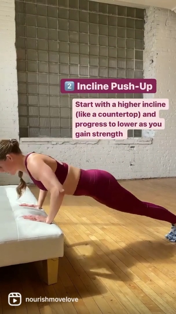 How To Do Push Ups for Beginners - Nourish, Move, Love