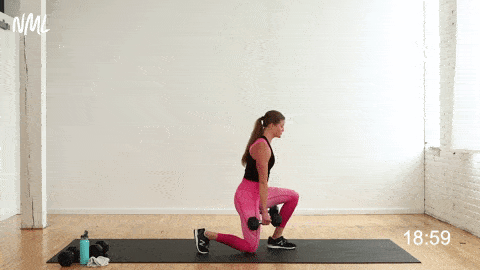 how to do a split lunge or split squat