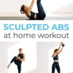 Ab Workout with weights pin for pinterest