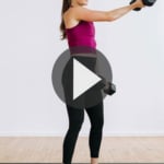 Chest and Legs Workout Pin for PINTEREST
