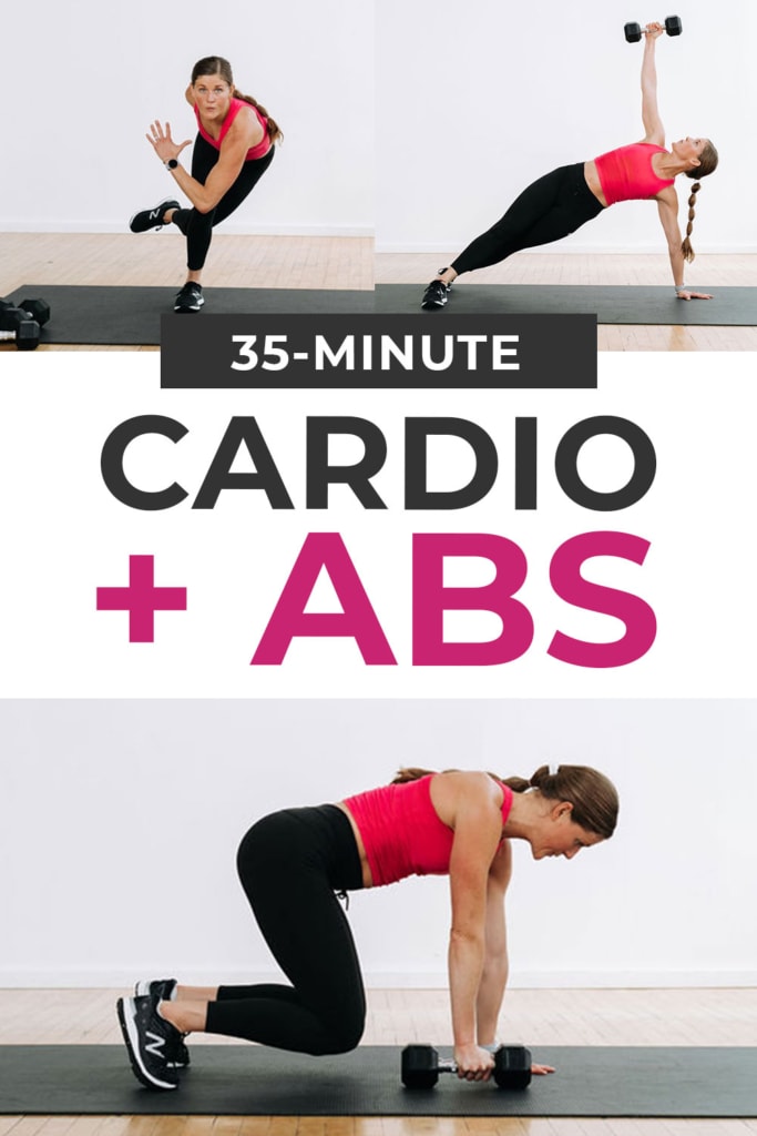 35 Minute Cardio and Abs Workout At Home