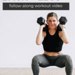 Pin for Pinterest of legs and back workout