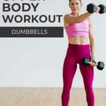 Pin for Pinterest of push workout