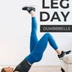 SplitStrong Program Day 8 | single leg exercises pin for pinterest