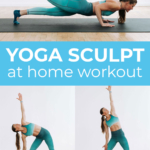 Pin for Pinterest of power yoga and abs workout