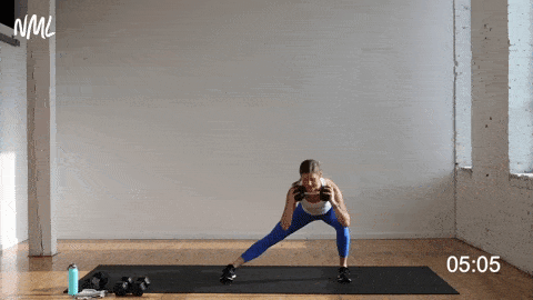 how to do a lateral lunge or side lunge