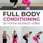 35-Minute Strength and Conditioning Workout pin for pinterest