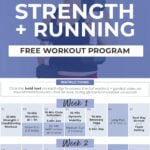 Strength Training and Running Workout PlanStrength Training and Running Workout Plan