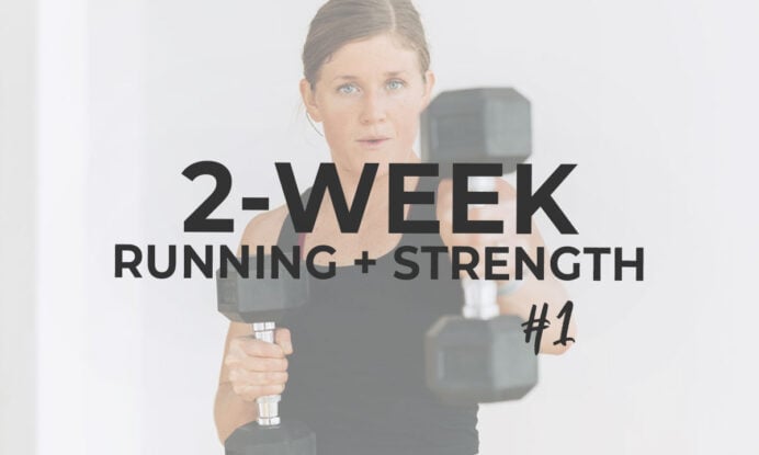 Strength and Running Workout Plan