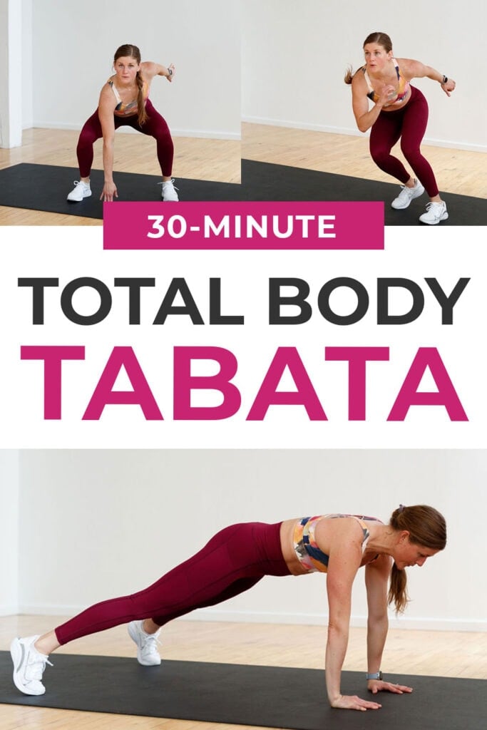 30 Minute Total Body Tabata Workout At Home