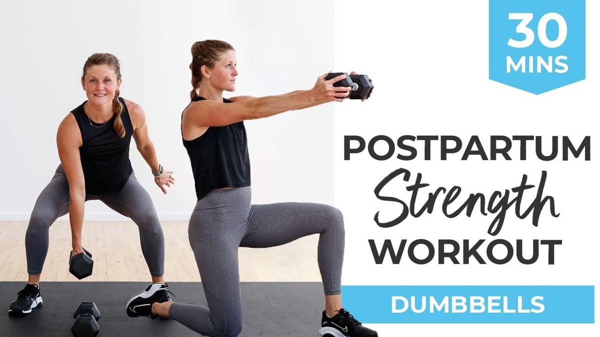 9 Postpartum Exercises (Video)