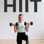 HIIT Pyramid Workout pin for pinterest