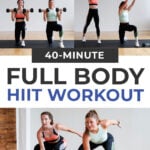 HIIT Pyramid Workout pin for pinterest