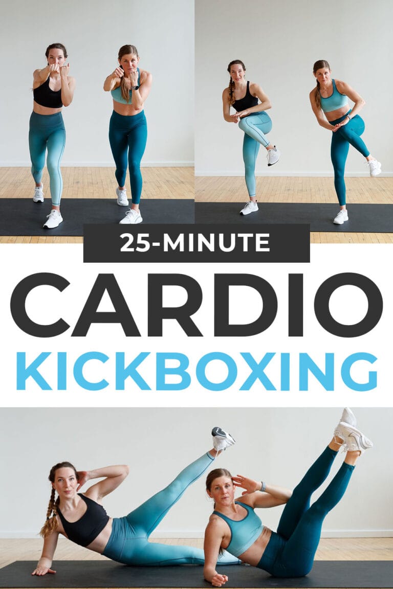 25Minute Cardio Kickboxing Workout (Video) Nourish Move Love