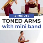 15 Minute Resistance Band Arm Workout