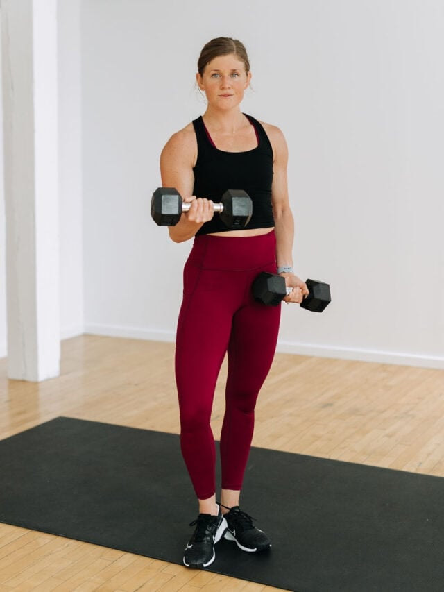 5 Moves to SMOKE Your Shoulders, Biceps + Triceps - Nourish, Move, Love