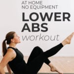 Pin for Pinterest - lower ab workout for women