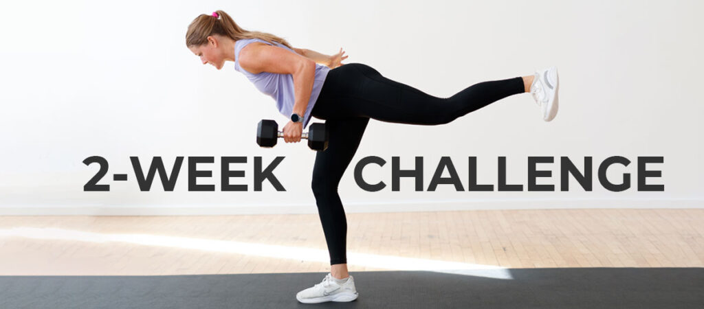 2 Week Workout Challenge at home
