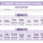 FREE Full Body Workout Plan PDF (2-Week Plan) | Nourish Move Love