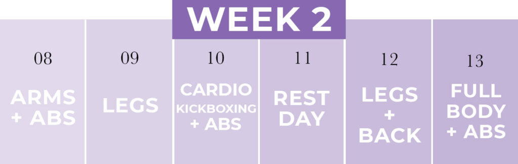 FREE Full Body Workout Plan PDF (2-Week Plan) | Nourish Move Love