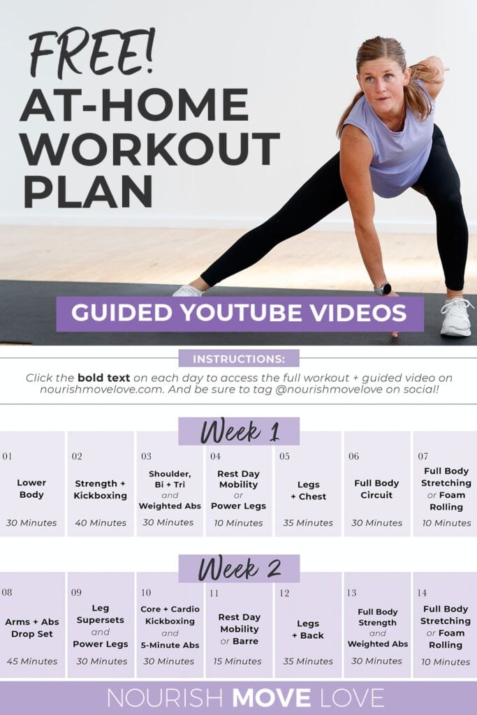 Free Full Body Workout Plan PDF 