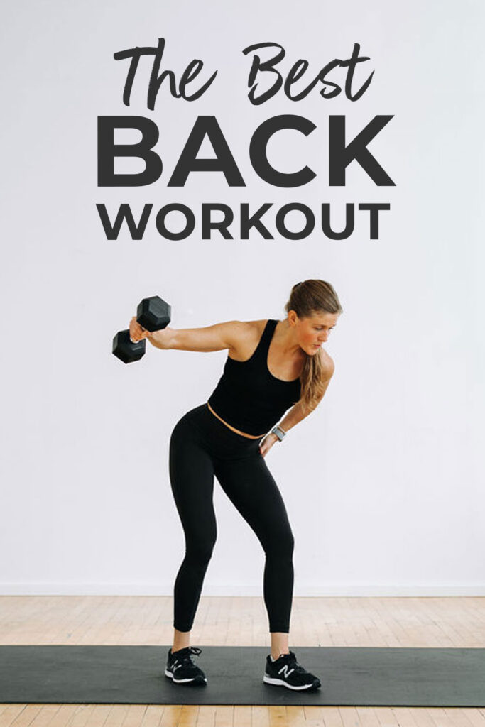 The BEST Back Workouts for Women Pin for Pinterest