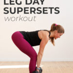 Leg Supersets pin for pinterest