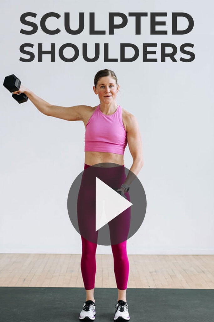 7 Best Dumbbell Shoulder Exercises for Women | pin for pinterest