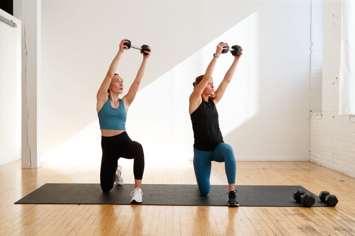 Dumbbell Workout: Exercises You Can Do Entirely on the Floor