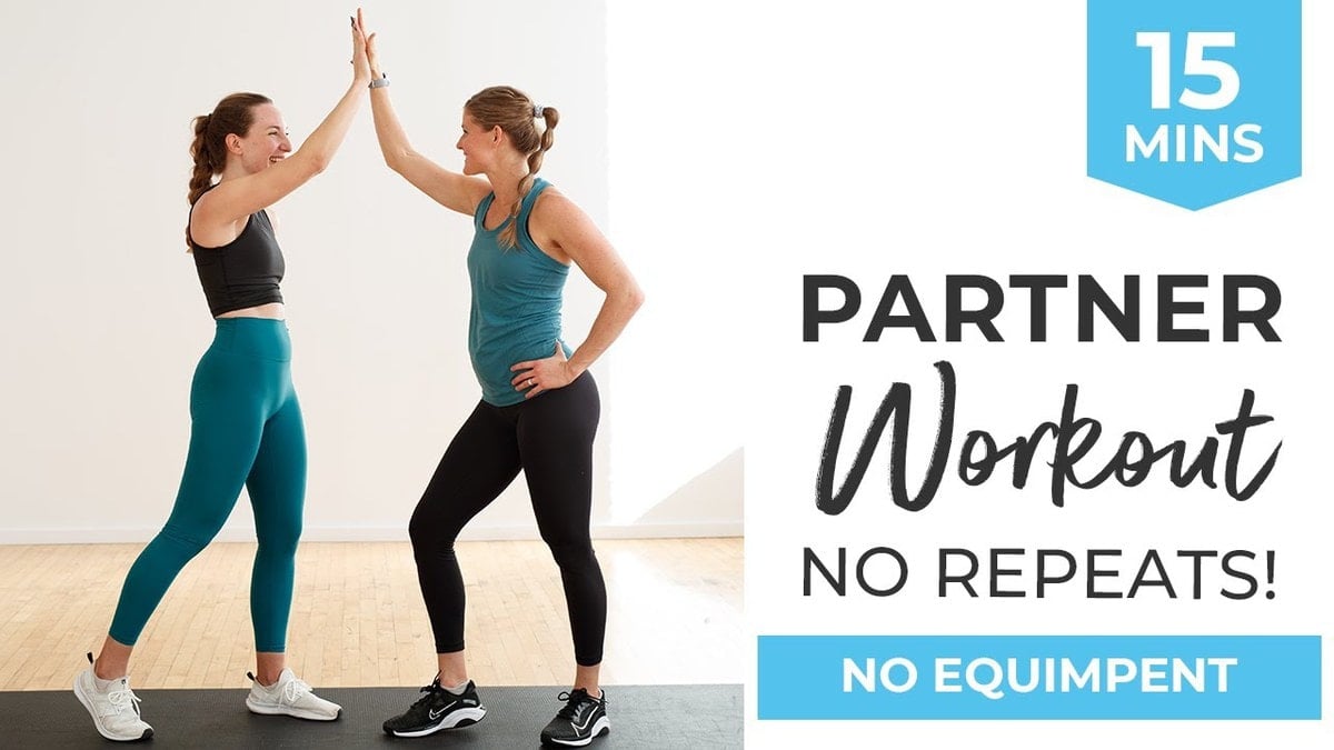 15-Minute Partner Workout (Video)