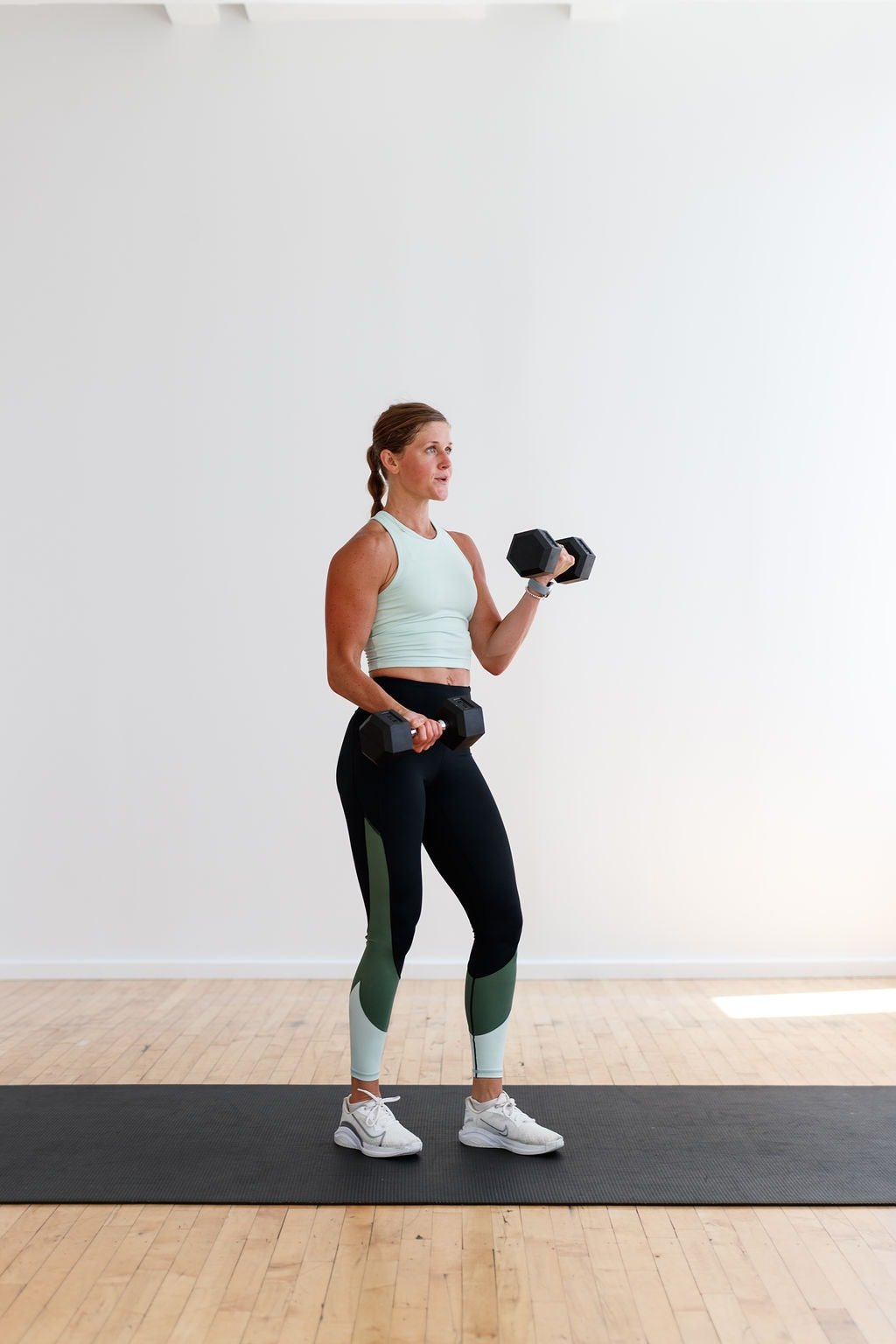Get Strong Shoulders, Biceps + Triceps At Home (do these 5 moves)! -  Nourish, Move, Love