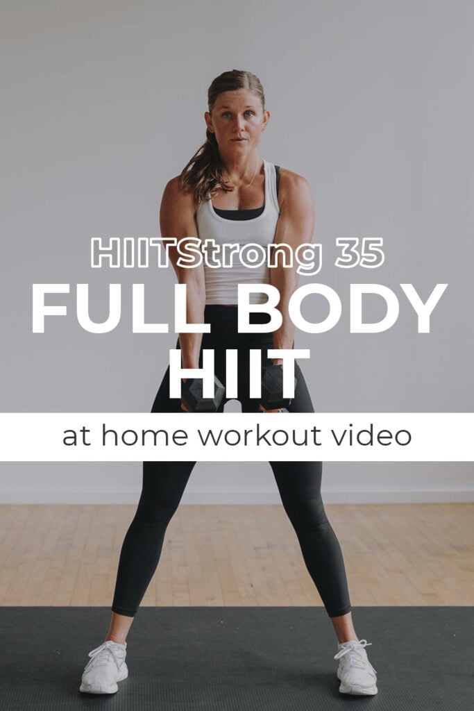 Full Body HIIT Workout At Home with Weights | HIIT Workout Plan Day 5